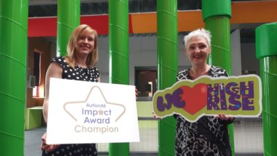 High Rise in Lisburn presented with Autism NI Impact Award