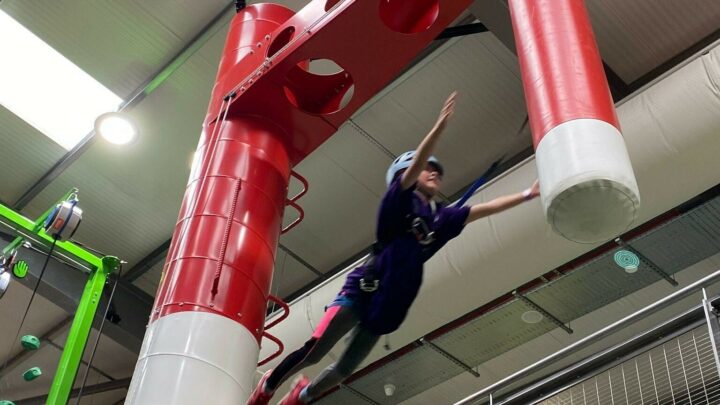 Leap of Faith Special Attraction Challenge at High Rise Family Adventure Centre