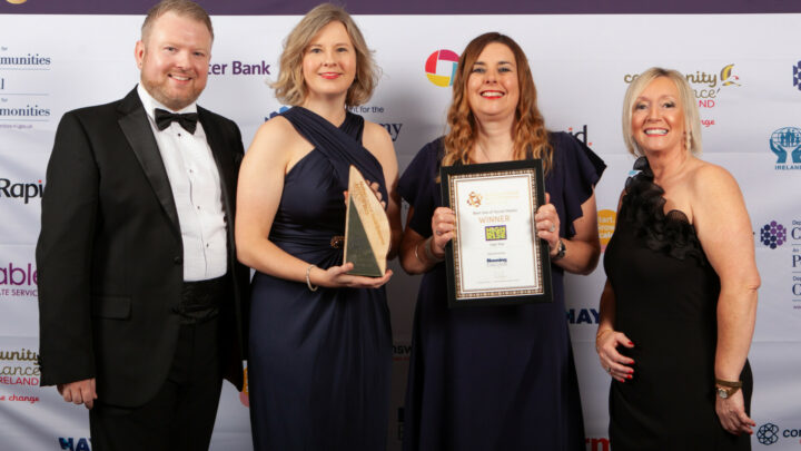 High Rise Lisburn wins best use of social media award at Social Enterprise NI Awards