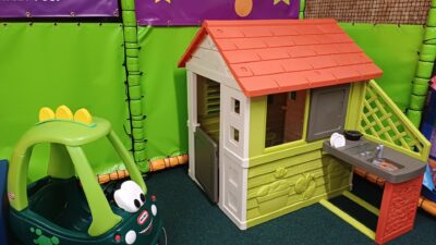 New play house in soft play at High Rise Lisburn