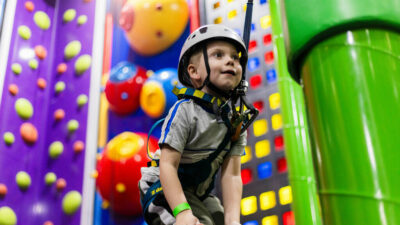 Young climbers Clip ‘n Climb sessions at High Rise Lisburn