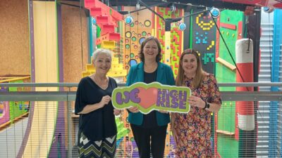 NIO Minister Fleur Anderson MP visits High Rise Lisburn