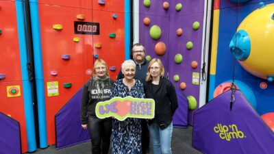 High Rise Lisburn welcomes climbing experts from Estonia